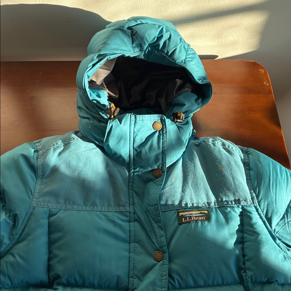 L.L. Bean Mountain Classic Parka in Evening Blue, XS